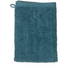 Полотенце-перчатка для лица KELA Ladessa, бирюзово-синяя, 15х21 см (23198)