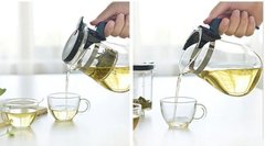 Скляний чайник для заварювання з ситом Edenberg EB-333 - 800мл