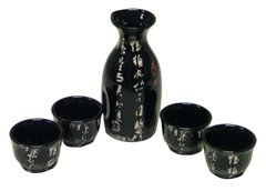 Набор для крепких напитков Mitsui 24-21-158 - 5 предметов, черный