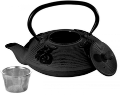 Чайник чавунний заварювальний Peterhof PH-15622 - 0.8 л, чорний