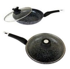Сковорода з кришкою та гранітним покриттям Edenberg EB-4130-16 — 16см