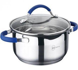Каструля з кришкою Rainstahl RS-CS 2105-22 - 22 см, 4.5 л