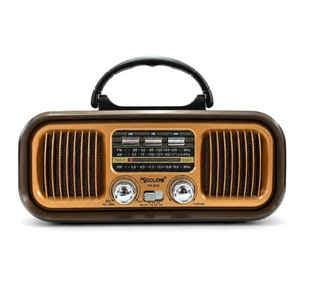 Радиоприемник GOLON RX-826 Bluetooth на 2 динамика со съемным аккумулятором