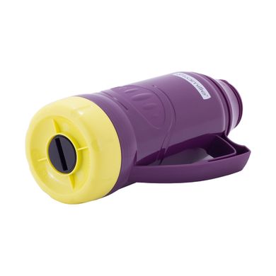 Термос Kamille Фіолетовий 600мл пластиковий зі скляною колбою KM-2030