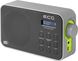 Портативний радіоприймач ECG RD 110 DAB Black - 16х5.6х9.6 см
