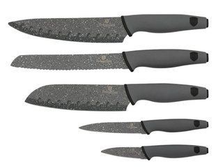 Набор ножей Berlinger Haus Granit Diamond Line BH-2306 - 5 пр