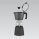Гейзерна кавоварка еспресо/мокко MAESTRO MR1666-9-BLACK - 9 чашек/450мл