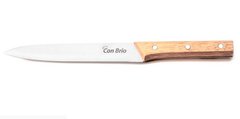 Ніж обробний Con Brio CB-7009 – дерев'яний. ручка, довжина леза 20 см