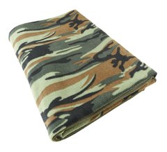 Плед из флиса тактический 180*150 NESTER™ STUGNA камуфляж - армейское одеяло