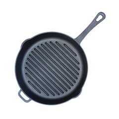 Сковорода-гриль чавунна кругла Біол 1124 - 24 см