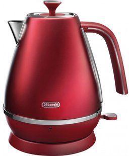 Електрочайник DeLonghi KBI 2001 R - червоний