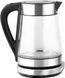 Электрочайник с подсветкой Sokany SK-09003 Electric Kettle 2200W 1,7l прозрачный чайник