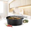 Каструля кований алюміній з антипригарним покриттям Greblon MAESTRO MR-4428 - 5.8л