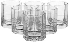 Набір низьких склянок для віскі Pasabahce Kosem 42035 - 205 мл (6 предметів)