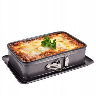 Форма для випічки Kamille KM-6041 роз'ємна прямокутна 31.5&times;22.5&times;8 см