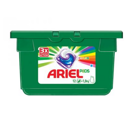 Капсули для прання Ariel PODS Color 12 x 27 г (4015600949747)