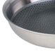 Сковорода из нержавеющей стали с антипригарным покрытием Bergner MasterPro Hi-tech 3 (BGMP-1632) - Ø28см
