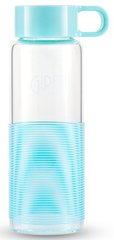 Пляшка для води з боросилікатного скла GIPFEL ANNETA 8316 - 250 мл, блакитна