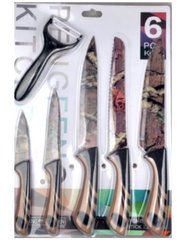 Набір ножів з овочерізкою Frico FRU-917 - 6 шт