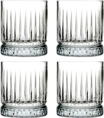 Набір низьких склянок для віскі Pasabahce Elysia 520004-4 - 355 мл, 4 шт
