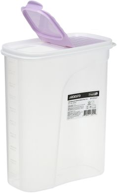 Контейнер для сипучих продуктів Ardesto Fresh (AR1225LP) - 2.5 л, Ліловий