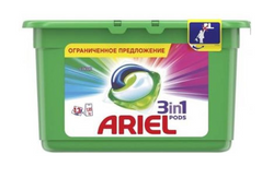 Капсули для прання Ariel 3 в 1 Color 13х27 г (8001090762634)