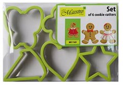 Набір форм для печива MR1169-з - зелений