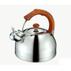 Чайник со свистком Peterhof SN-1425 - 2,5л, Металлик