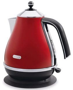 Електрочайник DeLonghi KBO 2001 R - червоний