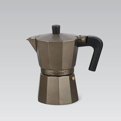 Гейзерна кавоварка Espresso Moka MAESTRO MR1666-9-BROWN - 450 мл