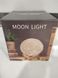 Настільний неоновий 3D нічник-місяць від акумулятора на дерев'яній підставці із сенсорним перемиканням MOON LIGHT Atlanfa ART-0164 - 17.5см