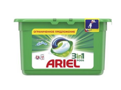 Капсули для прання Ariel 3 в 1 Гірське джерело 13х27 г (8001090762672)
