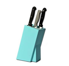 Підставка для ножів HILTON CP-1224 - 8 см, Блакитний