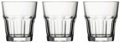 Набор низких стаканов для виски Pasabahce Casablanca 52704-3 - 355 мл, 3 шт