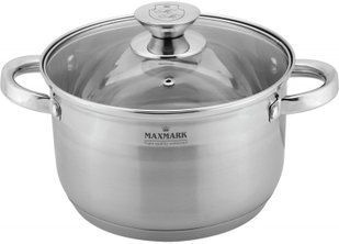 Кастрюля Maxmark MK-3504 - 3,8л, 20см