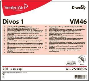 Cредство с низким содержанием фосфора для удаления налета с мембран Diversey Divos 1 VM46 W1779 7516896 - 20 л