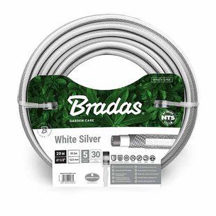 Шланг для поливу NTS WHITE SILVER 3/4" &ndash; 20м, WWS3/420
