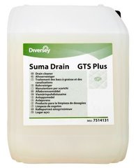 Засіб для очищення та видалення запахів у стічних системах Suma Drain GTS Plus DIVERSEY - 10л (7514130)
