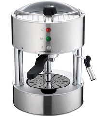 Кофеварка эспрессо рожковая Trisa Best Espresso 6206, Металлик