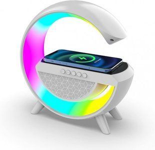 Портативная Bluetooth колонка с беспроводной зарядкой Atlanfa BT 2301