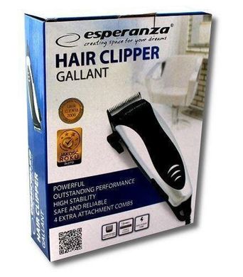 Машинка для стрижки волосся Esperanza EBC005 Gallant