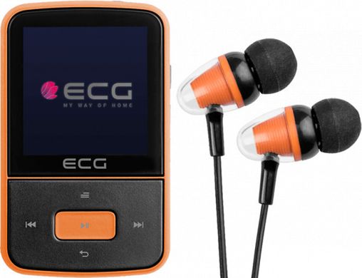 MP3-плеєр ECG PMP 30 8GB Black - 8 Гб, чорний