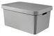 Коробка с крышкой "Инфинити" Curver 01721 - 45л,серый