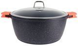 Кастрюля с мраморным антипригарным покрытием Bohmann BH 7350-20 MRB - 2.2 л (20 см)