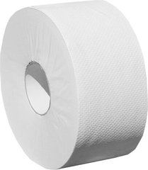 Папір туалетний в рулоні джамбо Mini (міні рулони) "Чистий і Розумний" 116520 - 120м, 2сл
