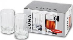 Набір низьких склянок Pasabahce Luna 42378 - 250 мл (6 предметів)