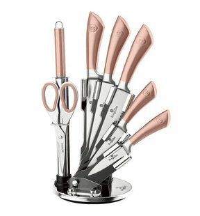 Набор ножей Berlinger Haus Rose Gold Collection BH-2374 - 8 пр