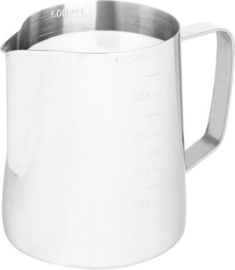 Питчер для молока со шкалой ECG Milk Jug 600ml Lucido - 600 мл