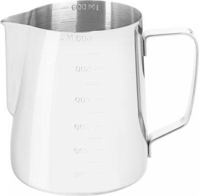 Пітчер для молока зі шкалою ECG Milk Jug 600ml Lucido - 600 мл