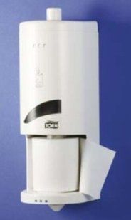 Диспенсер для туалетной бумаги TORK Toilet Box 3 249950 &mdash; белый